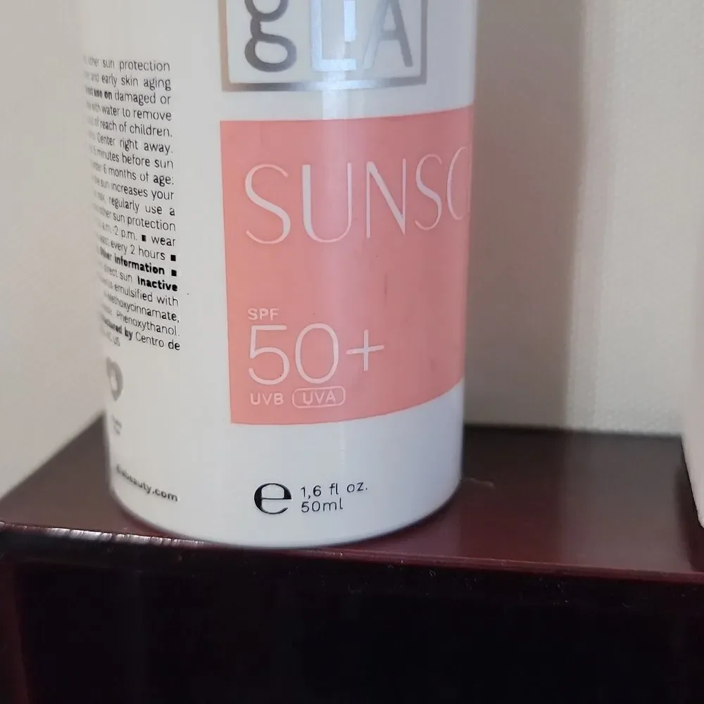 Glia Beauty Sunscreen SPF 50+ All Skin Types 2 Ounce Non-Greasy New